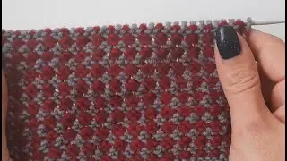 🔥🔥🔥 Это просто НАХОДКА!!! Идеальный узор для пальто, кардигана  Рапорт всего 2 петли!!
