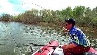 Pike fishing. Fishing in the grass. Living in tents for 4 days and three nights. Cooking fish and...