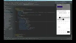 DateRangePicker Using Jetpack compose.