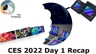 CES 2022 - Day 1 Recap - QD OLED, Intel 12th gen & Ryzen 6000 CPU's, DDR5, VR2 and more!