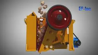 Jaw crusher working principle