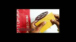 bullock cart making model using paper and cardboard waste materials - 