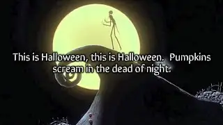 This Is Halloween - The Nightmare Before Christmas | LYRICS | Clear Lyrics