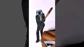stickman to new speaker baseball bat speed drawing #shorts #drawing #skibiditoilet