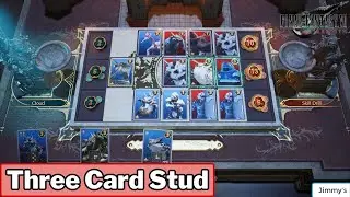 Card Carnival: Three Card Stud - FF7 Rebirth