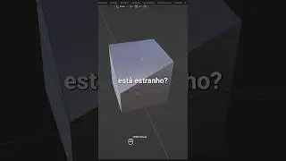 Sombra estranha na face do seu objeto? Saiba arrumar! #blender #tutorialblender #blendertutorial
