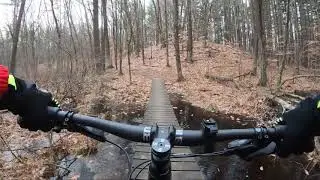 Great Brook Mountain Biking on Borealis Flume