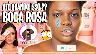 TESTEI A BASE da BOCA ROSA BEAUTY  em PELE NEGRA - ATÉ QUANDO, ISSO ??@BiancaAndradeBR