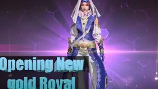 Opening New gold Royal bundle