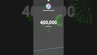 400K Subscribers Achieve | A big thank you to my entire YouTube family of 400,000 members #shorts