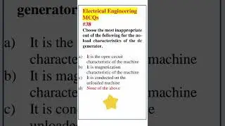 Electrical Engineering Test MCQs |38 #shorts #electricalengineering #electricalmcq