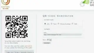 How to create a QR barcdode for your Facebook Fanpage