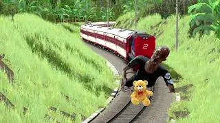 March 22.2022 Anaconda & Man Crying Train | Stops the Train | Beamng. drive | Train Simulator