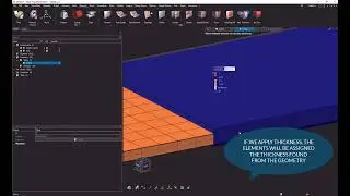 HyperWorks 2021: Map thickness to elements