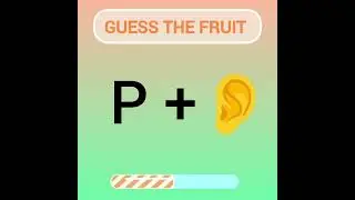 Guess the fruit#gkwithprima #quiz #guess #guessthefruitgame