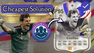 How to EASILY complete 95 Greats of the Game Icon Iker Casillas 🇪🇸💙