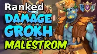 Damage GROKH is Super Fun (Maelstrom) Paladins Ranked