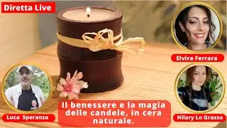 Il benessere e la magia delle candele, in cera naturale.