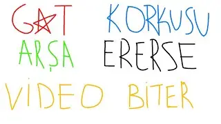 G*T KORKUSU ARŞA ERERSE VİDEO BİTER