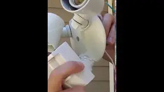 Install an Outdoor Motion Detecting Flood Lamp
