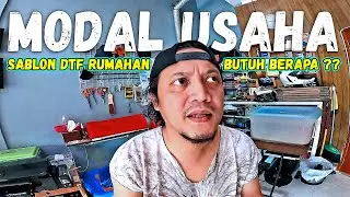 Berapa Modal Usaha Sablon DTF di Rumah ?
