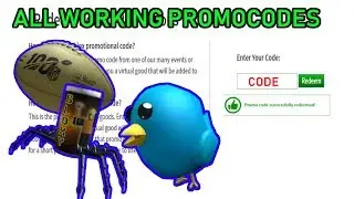 ROBLOX ALL PROMOCODES (WORKING 2020)