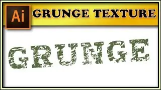 Grunge, grain texture - Adobe Illustrator tutorial