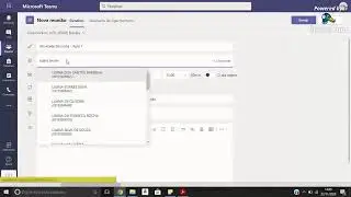 Iniciando minha disciplina no MS Teams
