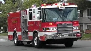 Fremont Fire Dept. Engine 59 (Reserve) Responding