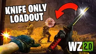 DiazBiffle WINS with a KNIFE ONLY LOADOUT - Baka Bros WARZONE #2