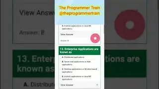 Types of Applications using Java | interview questions and answers 