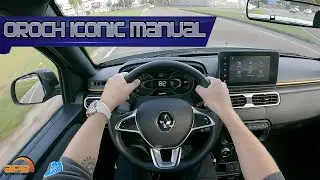 '2025 RENAULT OROCH [ICONIC] 1.6 MANUAL | POV RIDE TEST DRIVE IN CURITIBA/BRAZIL!
