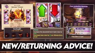 *TIPS & TRICKS* Best NEW & RETURNING Player Advice! Do These Now! (7DS Info) 7DS Grand Cross