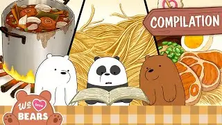 Bears Go Full Mukbang Mode! | We Bare Bears Compilation | Cartoon Network | Cartoons for Kids