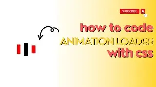 how to code loader animation || code animation with css