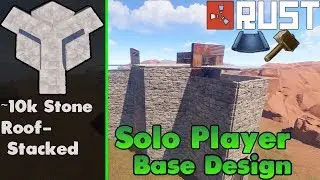 《RUST BASE BUILDING》THE CHEAPEST *New* Solo Player Base Design