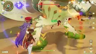 Test Raiden Shogun c2 overload featuring c6