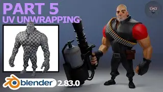 Blender 2.8 Character Modeling Walkthrough Tutorial - Part 5: UV Unwrapping