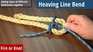 Knot Instruction - Heaving Line Bend