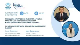 Юридичний інтерактив БФ «Право на захист» - 6 серпня 2024