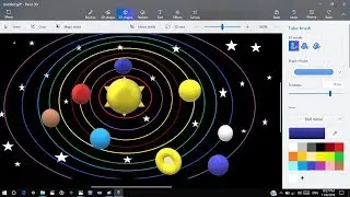 how to create sour mandal in paint