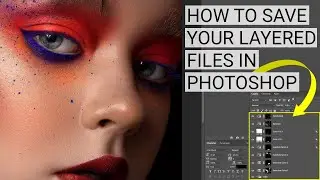 Photoshop for Beginners - How to save your work (Part 1)