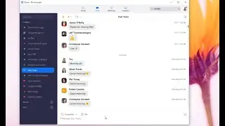 Zoom Instant Messaging Chat for Teams
