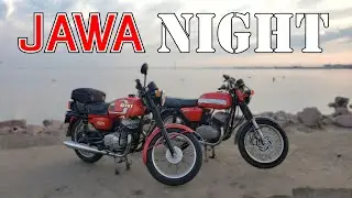 Ночной прохват по Питеру | Jawa Night 2022