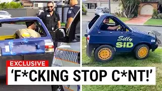 TikToker RECIEVES Huge Fine Over STUPID Clown Car Stunts..