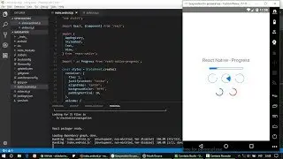 React Native - How to make Progress Android and IOS