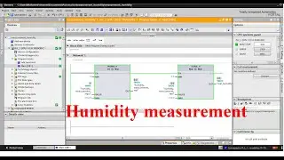 TIA Portal humidity measurement