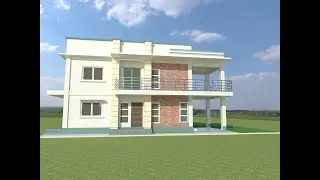 TWO STOREY RESIDENTIAL HOUSE BUILDING