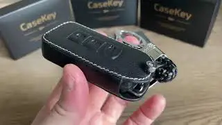 Кожаный чехол для ключа Mitsubishi, ключ №1, casekey