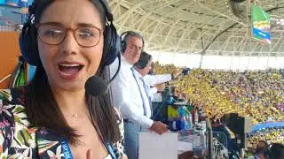 El himno de COLOMBIA en un MUNDIAL: Así se vive desde este lado.